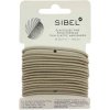 Tenké gumičky do vlasov Sibel - 50 mm, 16 ks, blond (4441216)