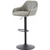 AUTRONIC Barová stolička AUB-716 GREY3
