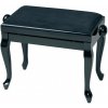 Gewa Piano Bench Deluxe Classic 130.330 Black Gloss