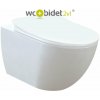 ALEA FREE WC RIM-OFF a bidet (2 v 1) závesné, keramika, biela, FE322-00CB00E-0000