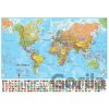Svet - politická mapa s vlajkami 1:30 mil. - TATRAPLAN