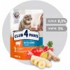 CLUB 4 PAWS Premium vlhké krmivo pre mačky s jahňacím mäsom v omáčke 100 g