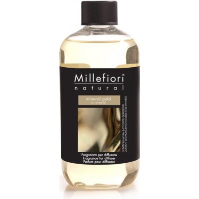 Millefiori Milano - Natural náplň do difuzéra Mineral Gold, 250 ml