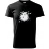 Florbal lopta v triku - Tričko extra veľké (5-8XL) - 5XL ( Čierna )