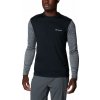 Columbia Zero Rules Long Sleeve Shirt Pánske Tričko Farba: Black Black Heather, Veľkosť: XXL 1533282012