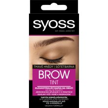 Syoss Brow Tint tmavohnedá farba na obočie 17 ml