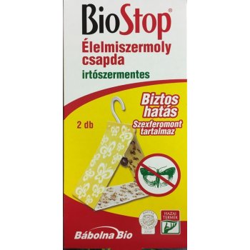 BioStop lepová a monitorovacia pasca na potravinové mole, 2ks/bal