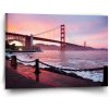 Sablio Obraz Golden Gate - 90x60 cm