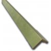Rohová lišta MDF 27 x 27 mm – L profil na rohy – 2600 mm – zelená antik - CEZAR 6446