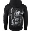 mikina s kapucňou ALISTAR Viking Old Warrior Čierna