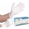 Rukavice latexové biele, púdrované, veľkosť L, bal. 100 ks