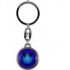 Smajlík kľúčenka,prívesok na kľúče modrý