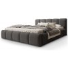 Wilsondo Manželská čalúnená posteľ s úložným priestorom Feros 19 180x200 - hnedá