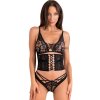 Livco Corsetti Fashion - Cinex Atlantin Lc 90704 Three Pieces Set Black S/M
