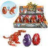2x Transformovacie vajíčko robot dinosaurus-Toi Toys