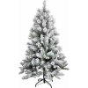 Stromček MagicHome Vianoce Harry, jedľa zasnežená, 150 cm