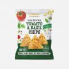Popcrop Proteínové chipsy s paradajkovo - bazalkovou príchuťou 60 g