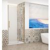 Gelco TRINITY GOLD sprchové dvere do niky 110 cm,Číre sklo,Krídlové dvere,otváranie Pravé SPH GT1211CR-G