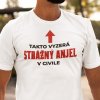 Tričko s potlačou STRÁŽNY ANJEL Pánsky Biela XL