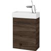 Dreja Skrinka pod umývadlo HOST SZD 40 - D25 Teak / Úchytka T06 / D25 Teak / Pravé
