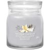 YANKEE CANDLE Smoked Vanilla & Cashmere svíčka 368g / 2 knoty (Signature střední)