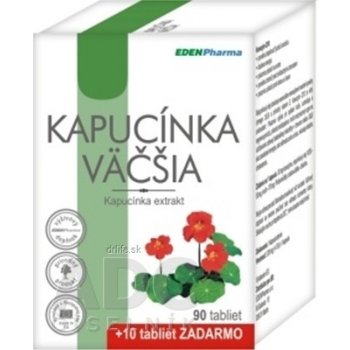 EdenPharma Kapucínka väčšia 100 tabliet