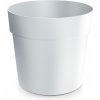 Kvetináč plast biely Prosperplast 23,5 cm x 23,5 x 21,6 cm