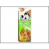 Tyčinky Versele-LAGA Crispy s mrkvou a petržlenom pre králiky a morčatá 110g