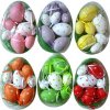 Kraslice plast 7ks set 60/40mm bodka, mix farieb