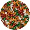 Cukrový posyp FunCakes 3D Sprinkle Medley Mistletoe Kisses 70 g