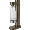 Brus Výrobník perlivej vody, výška: 420 mm, dĺžka: 220 mm, tmavo hnedá metalická