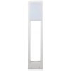 V-TAC Biela stĺpová záhradná LED lampa 10W SAMSUNG čipy, Teplá biela 2500 - 3000K