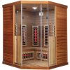 Infrasauna Cedr Superior 3/4 RegenaRay