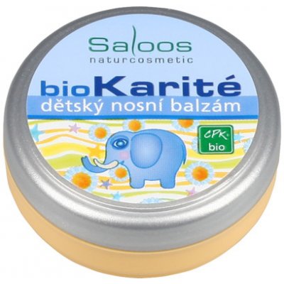 Saloos - Bio karité Detský nosový balzam 19 ml