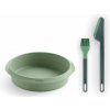 Lékué Základná sada pre teplovzdušnú fritézu, sada 3 ks, zelená, silikón