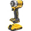 DEWALT Akumulátorový rázový uťahovák 18 V (2 x 2,0 Ah batéria + nabíjačka + TSTAK) DCF921D2T