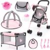 Bayer Design Golfový Buggy set ružová/sivá
