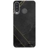 Picasee silikónový prehľadný obal pre Huawei P30 Lite - Black tile