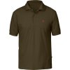 FJÄLLRÄVEN Crowley Pique Shirt M Dark Olive - XXXL