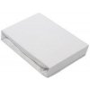 Nepriepustné prestieradlo jersey 120 x 60 cm Biela