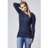 Urban Classics Ladies Long Wideneck sweater navy