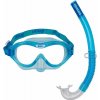 Maska + Šnorchel DILLY JR Combo Mares - Detský Modrá