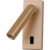 Italux Nova WL-46376-1-GD nástenné svietidlo LED 2,5W 3000K