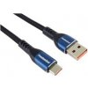 PremiumCord ku31cy2 USB-C/M - USB 2.0 A/M, rýchle nabíjanie prúdom 5A, 2m