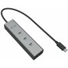 i-tec USB-C Charging Metal HUB 5port with USB-C video 8K, Power Delivery 85W (C31HUBMETAL8KPDPRO)