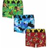 Styx 3pack detské boxerky art športová guma viacfarebné