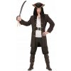 PLÁŠŤ PIRÁTA PÁN KAPITÁN ČIERNY M