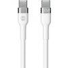 Kábel Forever GSM115430 datový Flexible USB-C/USB-C, 2m, bílý