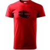 Hasičské auto Hasiči tričko červená