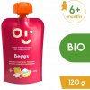 Beggs BIO Detská ryža s jogurtom, banánom, mangom a malinami 120 g